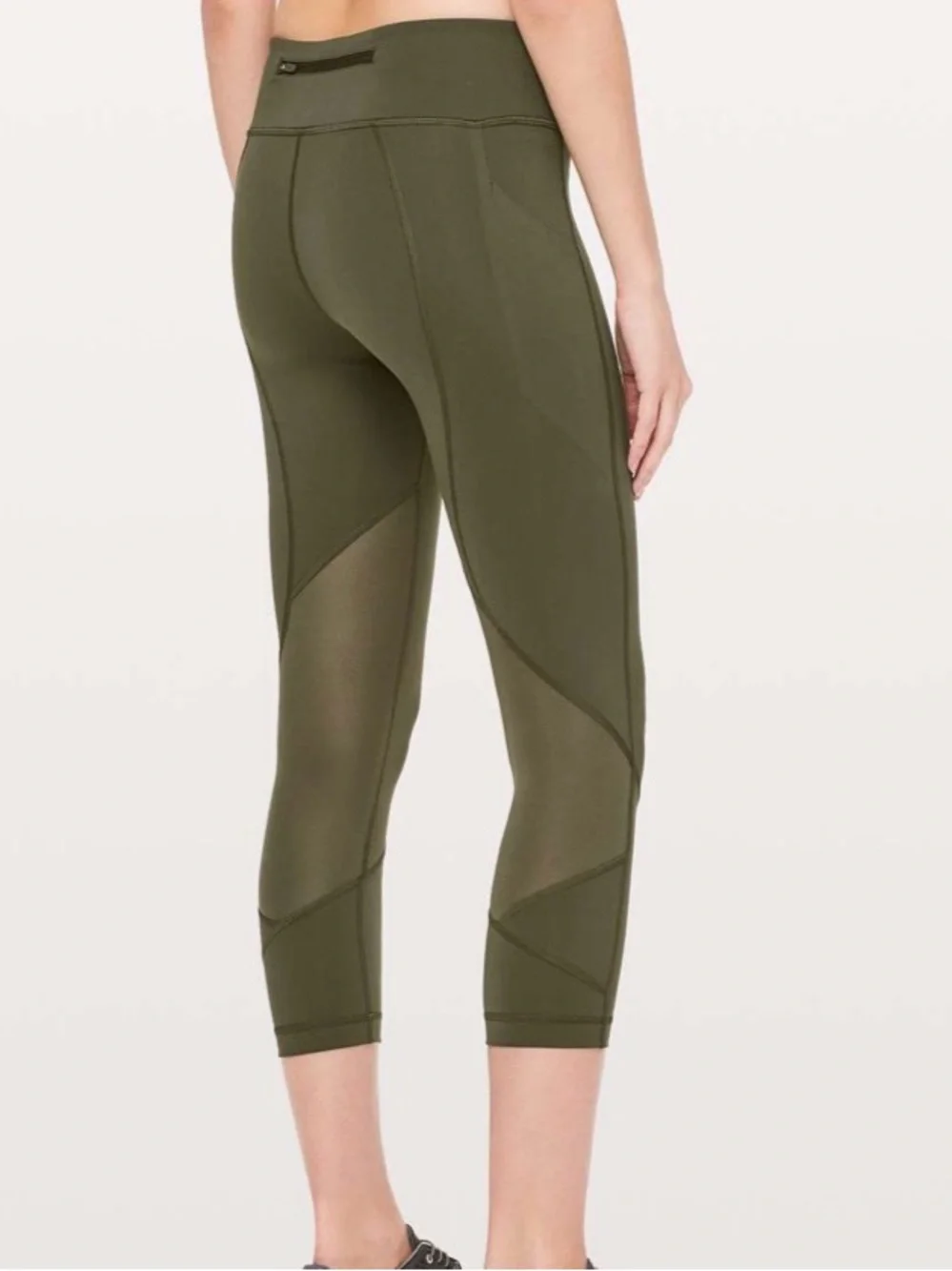lululemon athletica EUC Lululemon Pace Rival Crop *Full-On Luxtreme 22